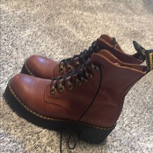 Dr. Martens Women’s Brown Leather Boots